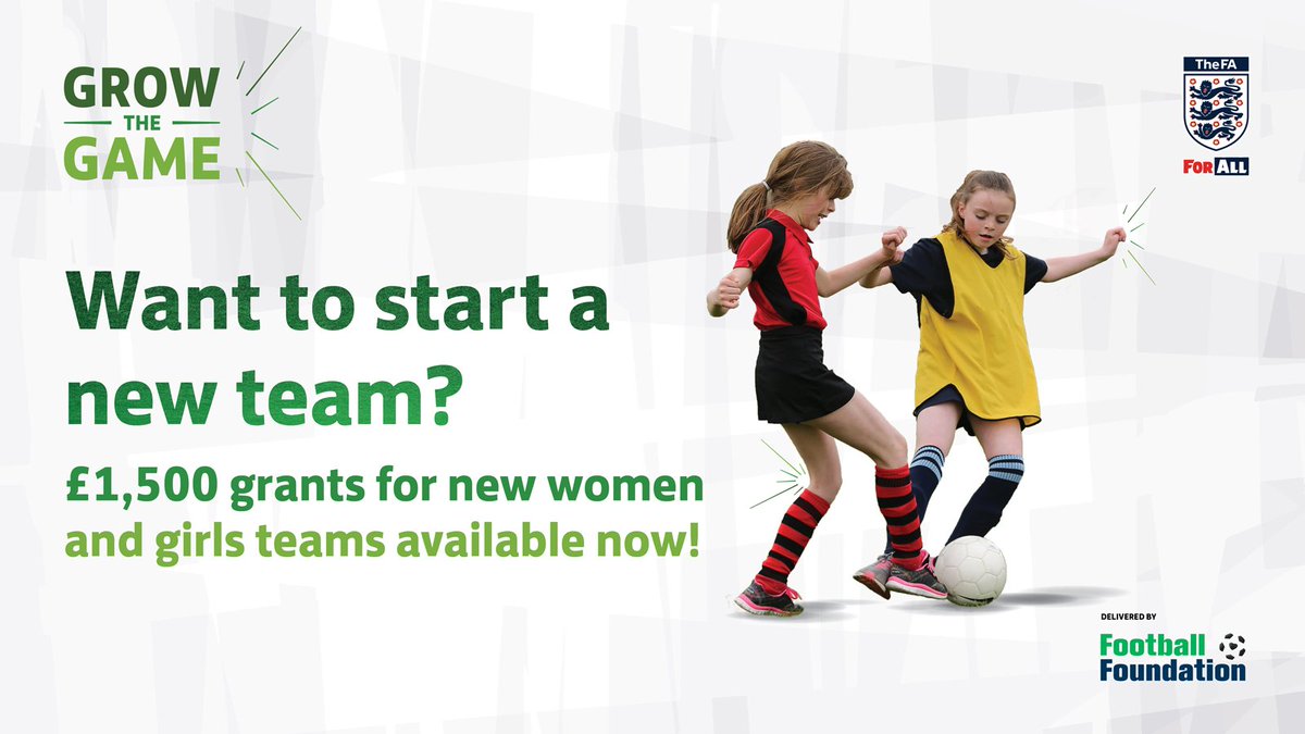 surreyfa's tweet photo. 📢 1 WEEK TO APPLY FOR GROW THE GAME FUNDING 📢

£1️⃣.5️⃣m available for the creation of new teams!

Find out more and apply before it's too late 📲 https://t.co/dAFs0ymGLs https://t.co/b8R6vck4Bx