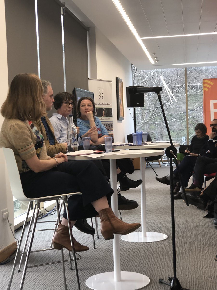 CrenellatedArts's tweet photo. Enjoying all the regeneration / gentrification debates at today’s #CCSELaunch .. global issues and local discussions #FuturePaisley https://t.co/by3r7Tgopv