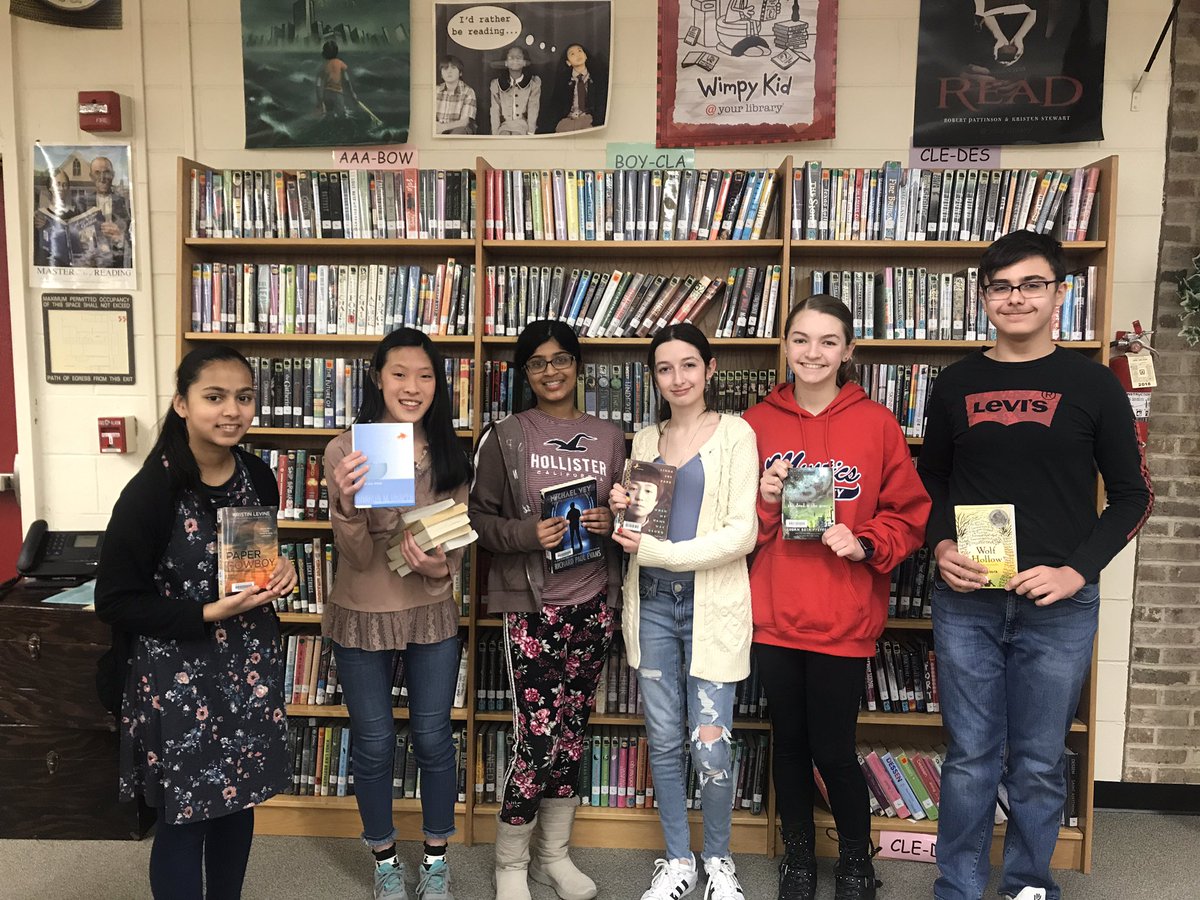 MTL_HMS_library's tweet photo. Preliminary Battle of the Books 2019- Great Job, all! Congrats to our winners! https://t.co/1EhO3W4O51