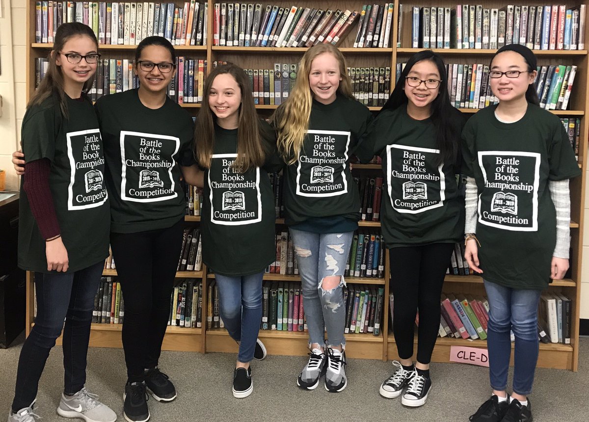 MTL_HMS_library's tweet photo. Preliminary Battle of the Books 2019- Great Job, all! Congrats to our winners! https://t.co/1EhO3W4O51
