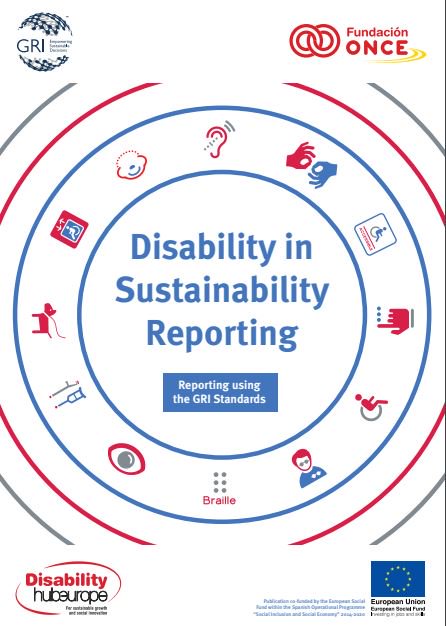 Fundacion_ONCE's tweet photo. Today at the European Parliament the new Guide by Fundación ONCE and @GRI_Secretariat on Disability in Sustainability Reporting is being launched.
The first milestone of @DHubEurope #dhublaunch
https://t.co/muXS3uXlgq https://t.co/5SnuVsZ4Zi