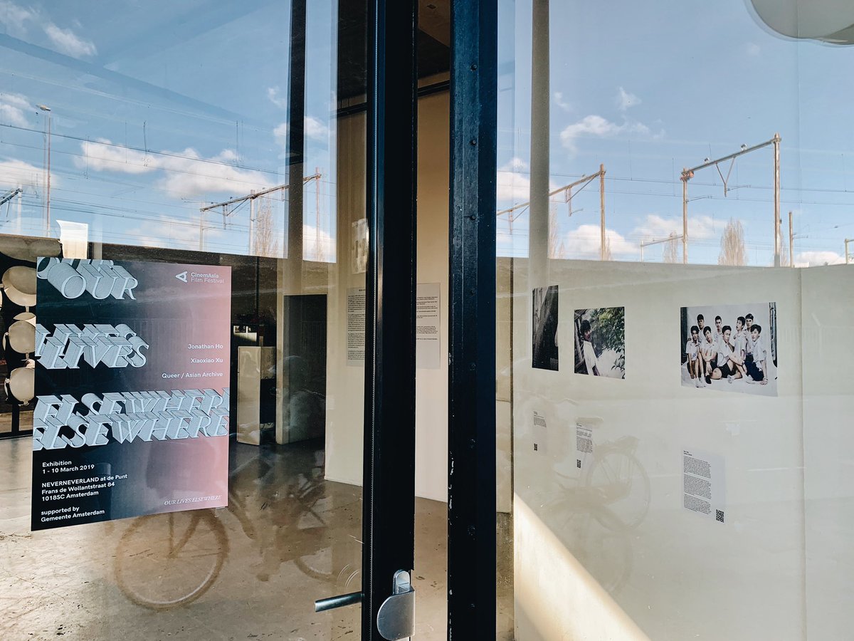 junewatsamon's tweet photo. Exhibition — #OurLivesElsewhere
1 - 10 Mar 2019, Amsterdam
.
One photo from my 7465 series and its story are featured along with photos & stories from other #LGBTQ Asians at the exhibition about #AsianQueer life. Kudos to Darunee the curator.
#7465uniform #queerart #lgbtart https://t.co/6eVIvr6rqG