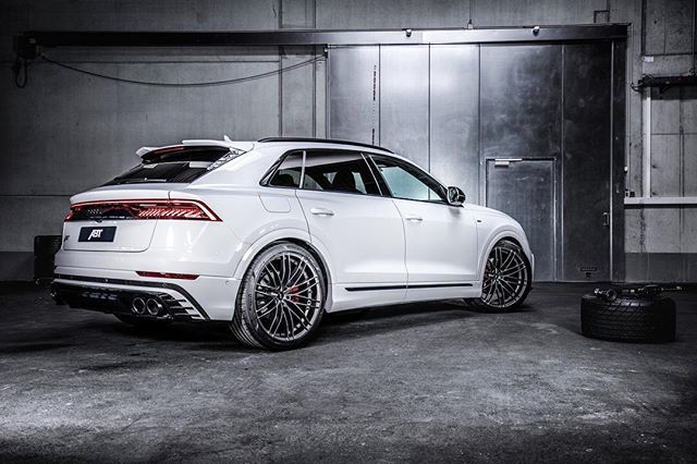 abt_sportsline's tweet photo. An impression that‘s made to last - new ABT HIGH PERFORMANCE HR wheel in 23“ for the Audi Q8.⁣⠀
⁣⠀
#ABT #AudiQ8 #Q8 #tuning #gimsswiss #tuning #worldpremiere #carporn #wheelporn #suv https://t.co/sqYMFOr4pR https://t.co/6lGt9PvdhG