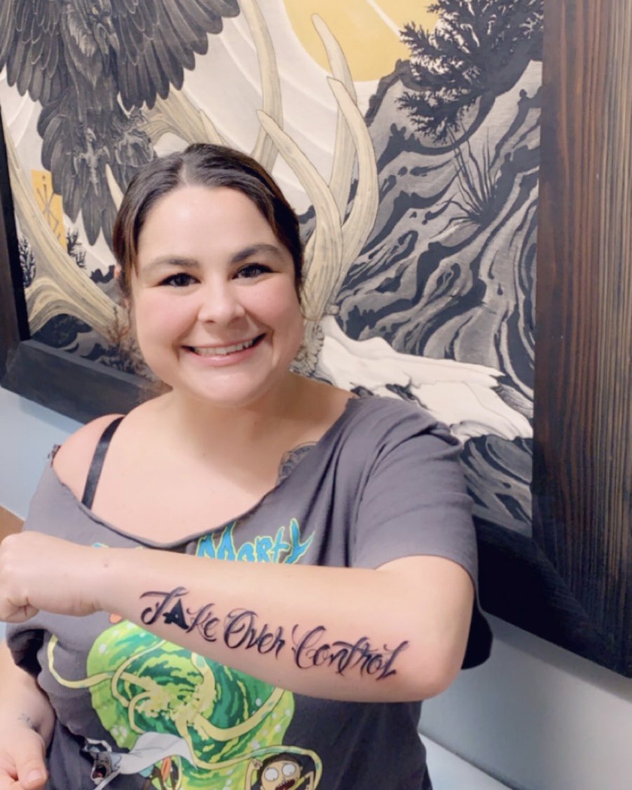 Ms_van_de_wall's tweet photo. @afrojack this Tattoo means more to me than I could ever explain in a tweet! Lol #TakeOverControl #🅰️Team https://t.co/zgVMWFIfzJ