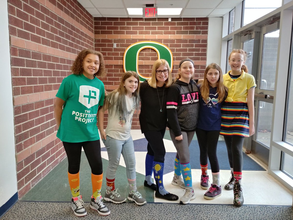 Kutchensclass's tweet photo. @Oakview_MS Rocking Crazy Socks for World Down Syndrome Day. Other people matter! @LkOrionSchools https://t.co/aLAKrDjKO3