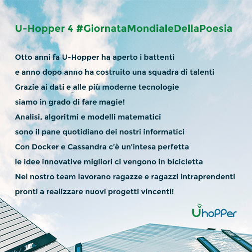 uhopper's tweet photo. In occasione della #GiornataMondialeDellaPoesia, il #team di @uhopper ha liberato tutta la sua #fantasia! ✍🏼💡 https://t.co/jmnHPfqf7i