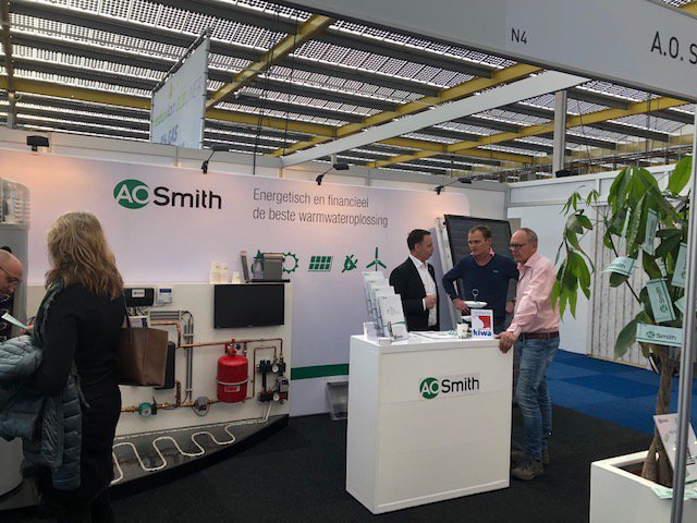 Wij bedanken alle bezoekers van onze stand op Duurzaam Verwarmd. Wil je alle informatie rustig terug lezen of heb je de beurs gemist? Kijk dan op aosmith.nl voor meer informatie over onze warmwatersystemen #duurzaamverwarmd