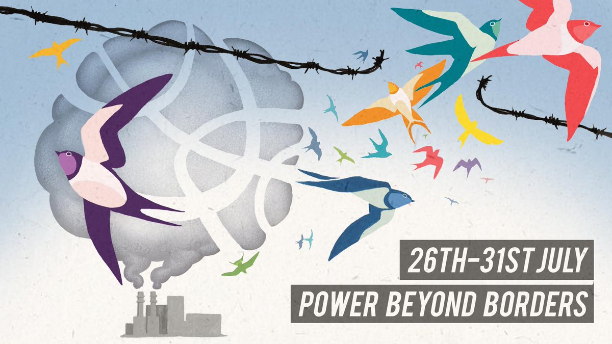 BREAKING: Today we're announcing #PowerBeyondBorders: a mass action camp for climate and migrant justice from July 26-30. Everyone welcome to take practical action and connect our struggles against injustice. See you there.