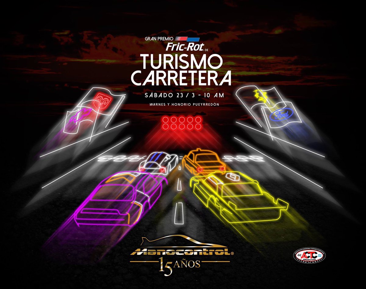 manocontrol's tweet photo. Listos los @RenaultSportARG #TorinoTeam @Trottaracing de @FacundoArdusso y @emi_spataro para el Gran Premio @fricrot de Turismo Carretera de Manocontrol 15 Años para el próximo sábado 23 en Warnes y Honorio Pueyrredón @actcargentina conducidos por @agustinvivo y @marcevivo https://t.co/V5K9H7wlRz