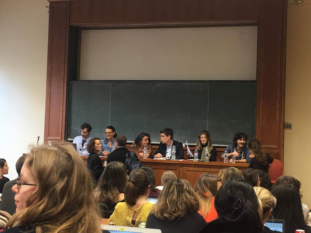 Les étudiants du Master 1 PIDN sont présents à la conférence oeuvres de l'esprit: quel partage de la valeur? Organisée par  <a href="/MasterSorbonne/">Master 2 D'N'GO</a> #ipitfamily
