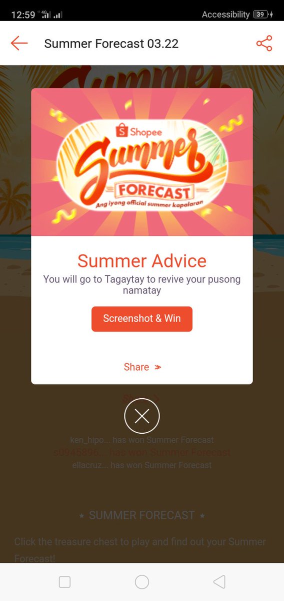 jgsvictory's tweet photo. #ShopeeSummerForecast
#SummerwithShopeePh https://t.co/sp6DSv8i4L