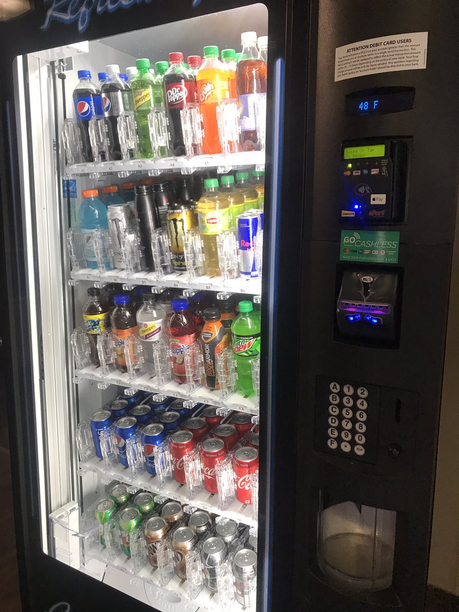 vendfivestar's tweet image. Our new customer is very happy with their new machines.  Who’s next!?!? #vendfivestar #snackmachine #beveragemachine #vendingmachine #vendingmachinebusiness #smallbusiness #nycapitaldistrict #vendingmachineservice
