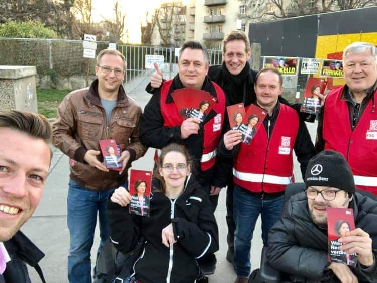 AK-Wahlkampf im #Wildganshof! #wählengehen ist bis 2. April möglich! Alle Infos hier: buff.ly/2CzLOrD