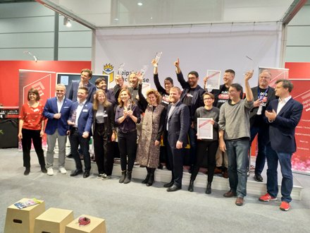 Bevor es zum buchreport-Get Together geht, haben wir noch einmal bei der Verleihung des #digitalpublishingaward vorbeigeschaut. Herzlichen Glückwunsch an die Sieger. #lbm19 #dpr