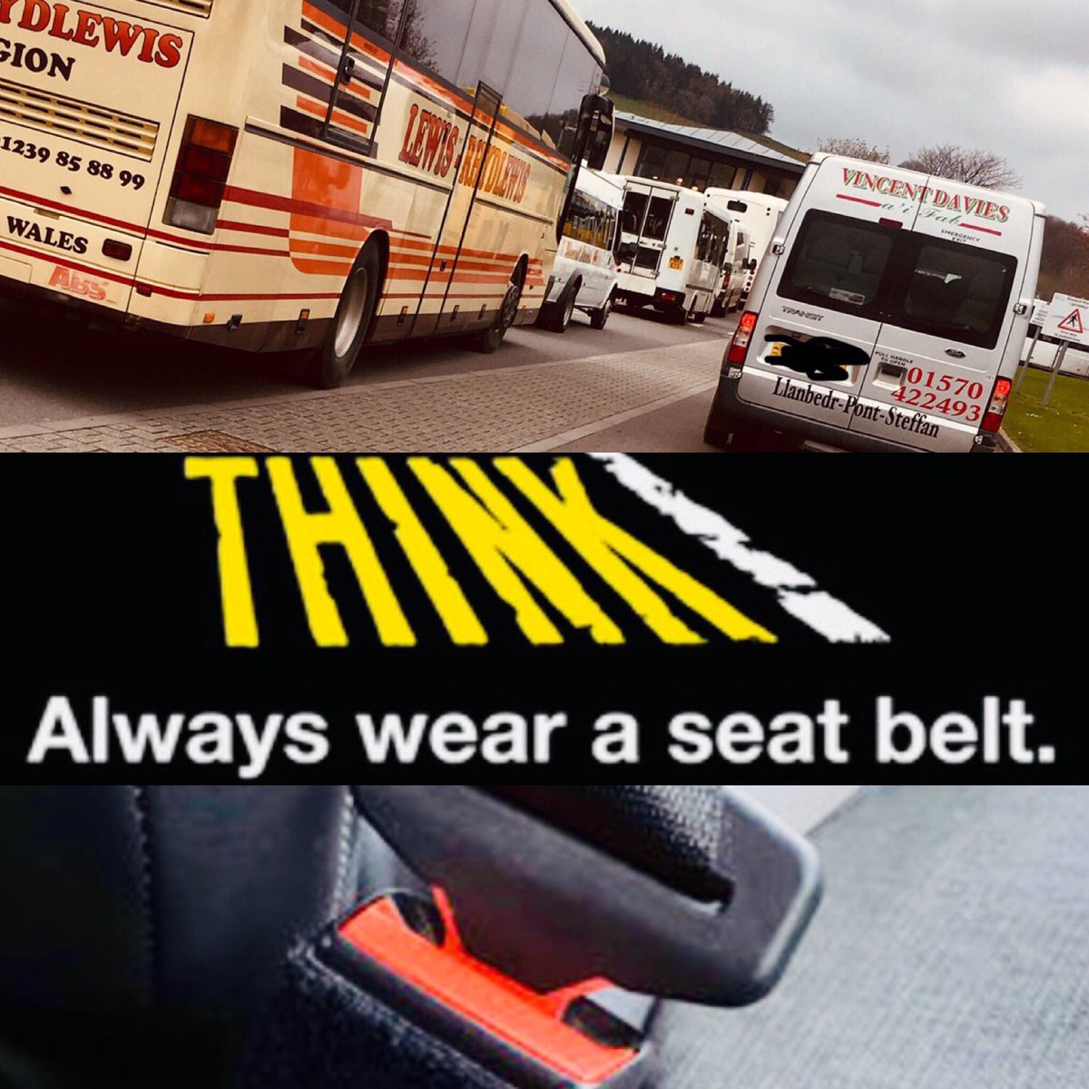 PCSO Shanice and School Officer PC Hannah have done seatbelt checks on school buses during
The All Wales Seatbelt Campaign
🚌⚠️👮🏻‍♀️ #fatal5 #beltup