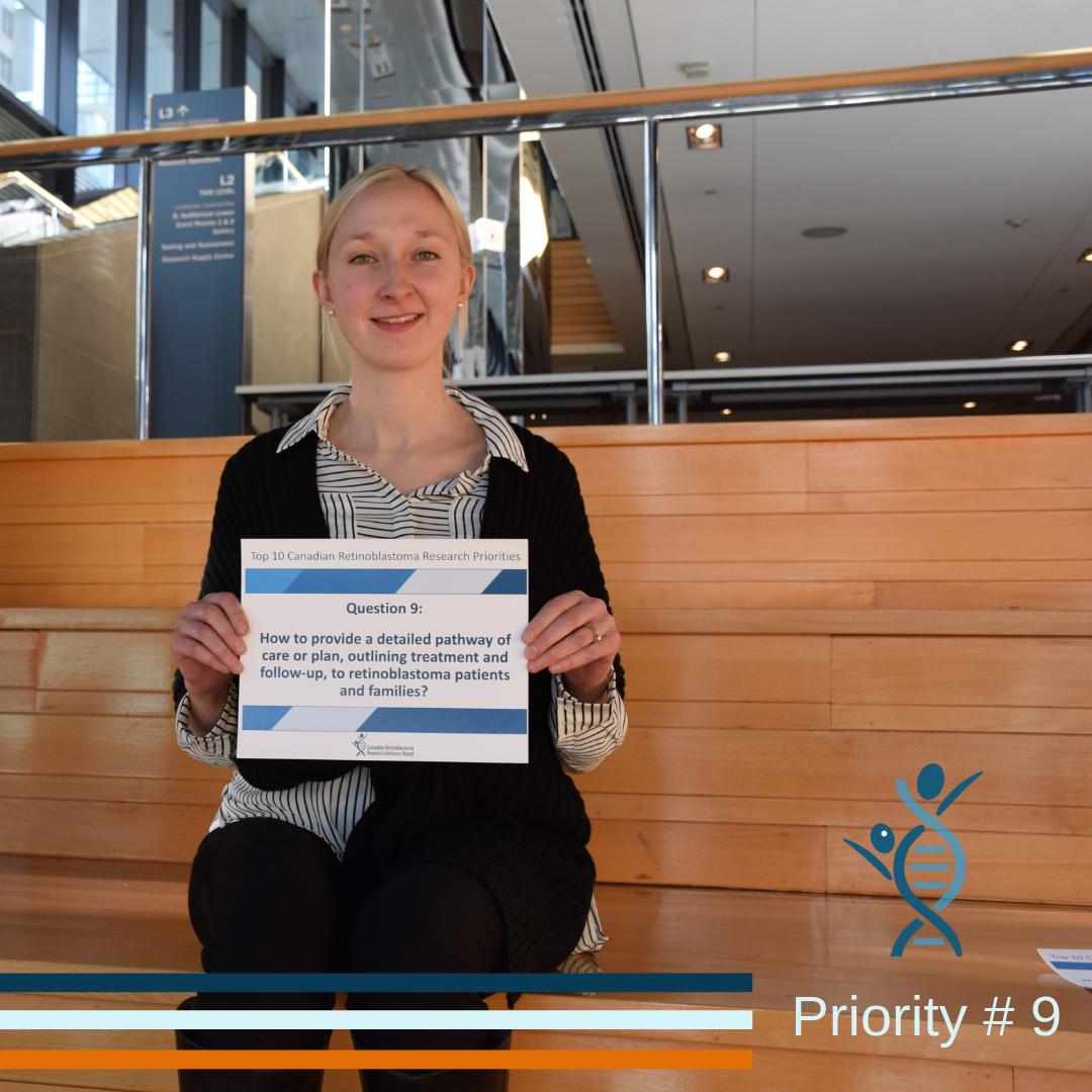 rb_research's tweet photo. Priority #9 for Retinoblastoma Research in Canada is: How to provide a detailed pathway of care or plan, outlining treatment and follow up, to retinoblastoma patients and families?
.
.
.
#PrioritEYES #RBeGone #CRRAB #RBResearch #retinoblastoma #Top10 #Top10RBPriorities #research https://t.co/GLOQrfZBcW