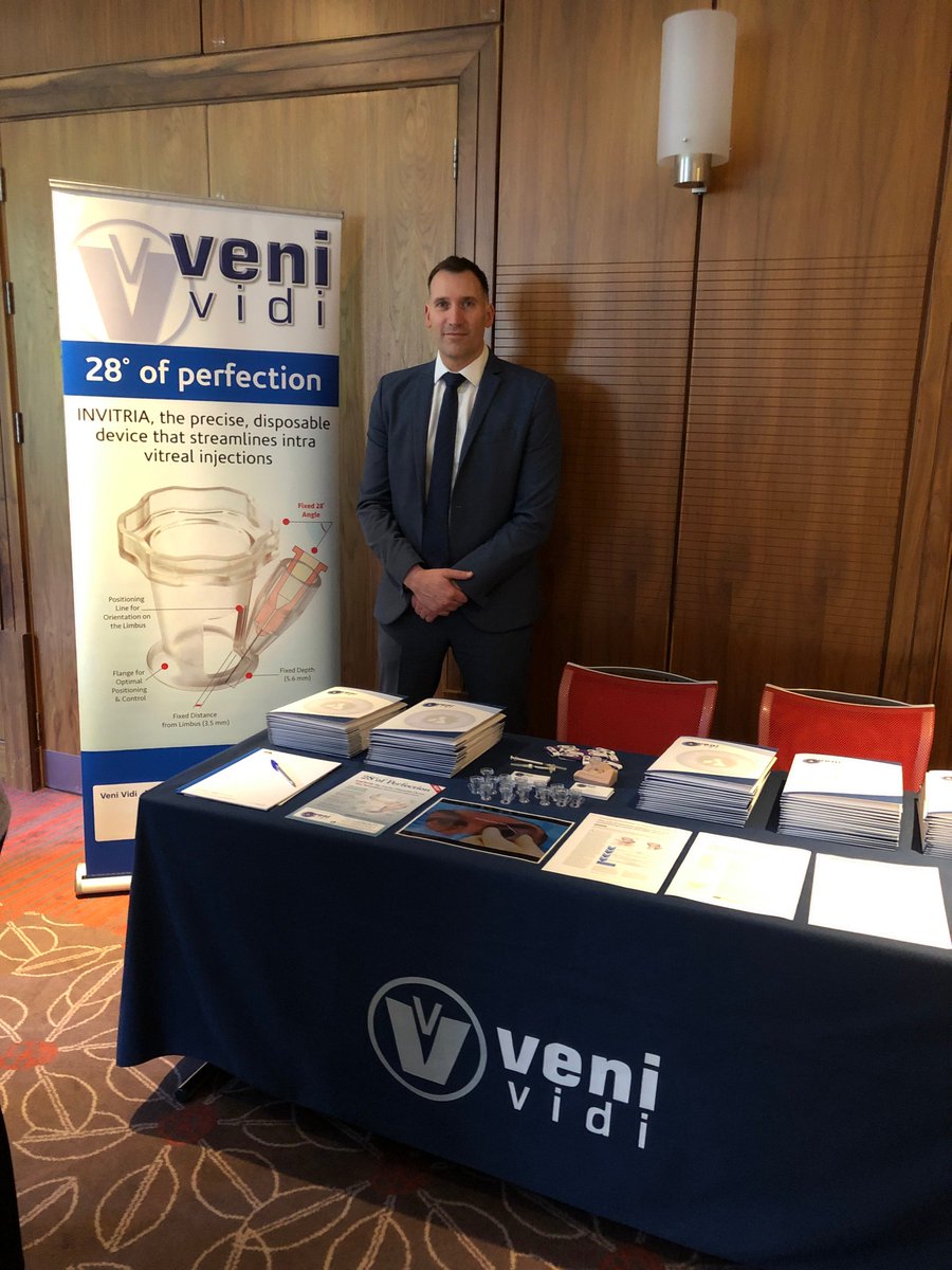 VeniVidiMedical's tweet photo. Thank you to everyone who visited our stand today at Delivering Leading-edge Ophthalmic Nursing in Durham. https://t.co/DxP6aIpGFj