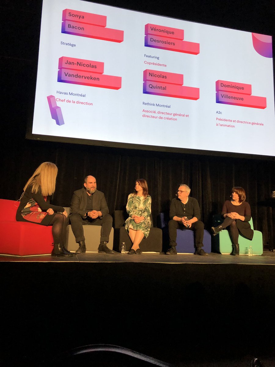 Panel sur la transformation numérique au #rdvmarketing avec <a href="/nvanderv/">Nicolas Vanderveken</a> <a href="/MintBirdy/">mintbirdy</a> <a href="/A2C_Quebec/">C.J. Wilson</a>  #infopresse #marketing