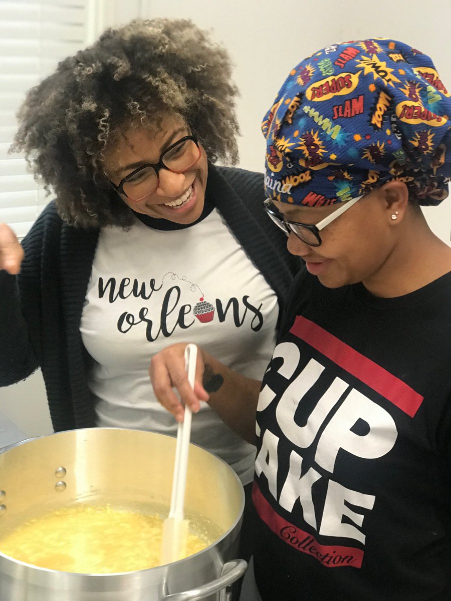 _dopechick's tweet photo. My mom owns a bakery in New Orleans and Nashville and bakes the most amazing sweet potato cupcakes EVER! She took the last $5 she had and turned it into a $10 million legacy for our family! Can you RT this black excellence? https://t.co/0Kvcb0Po8S