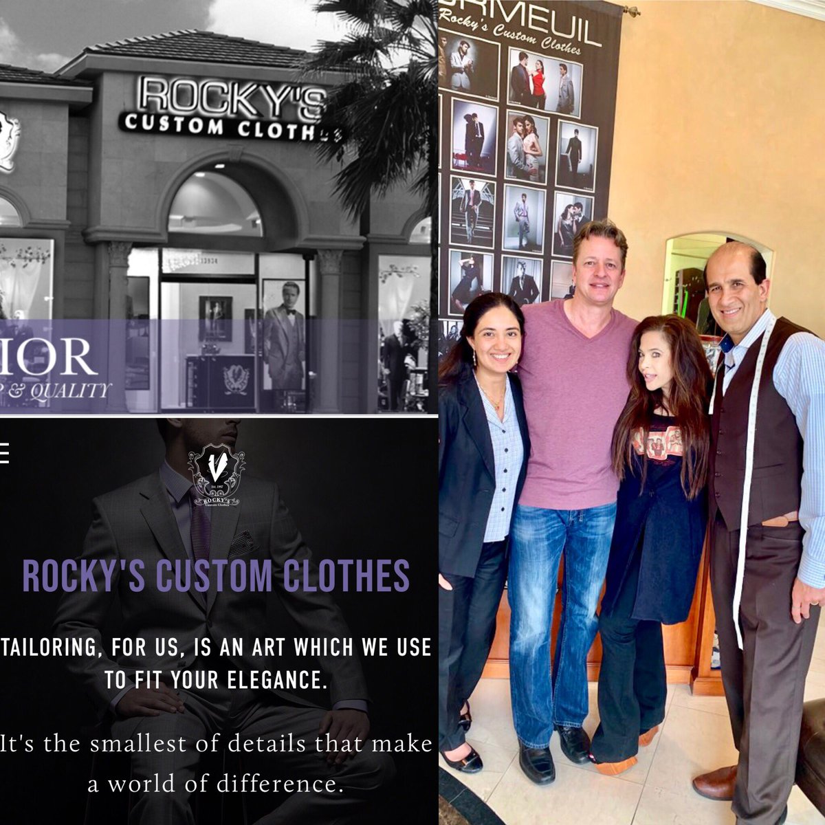 BrookeLewisLA's tweet photo. .@rockythesuitguy #grateful to share another #blessing that has been brought to us for our #marriage #wedding 💜 So excited about Mark’s #tuxedo #designed & #custommade by the talented & #generous @rockyscustomclothes #Superstar Treatment! #Styling #celebrities over 25 years 🙌 https://t.co/zBl9Iqduvd
