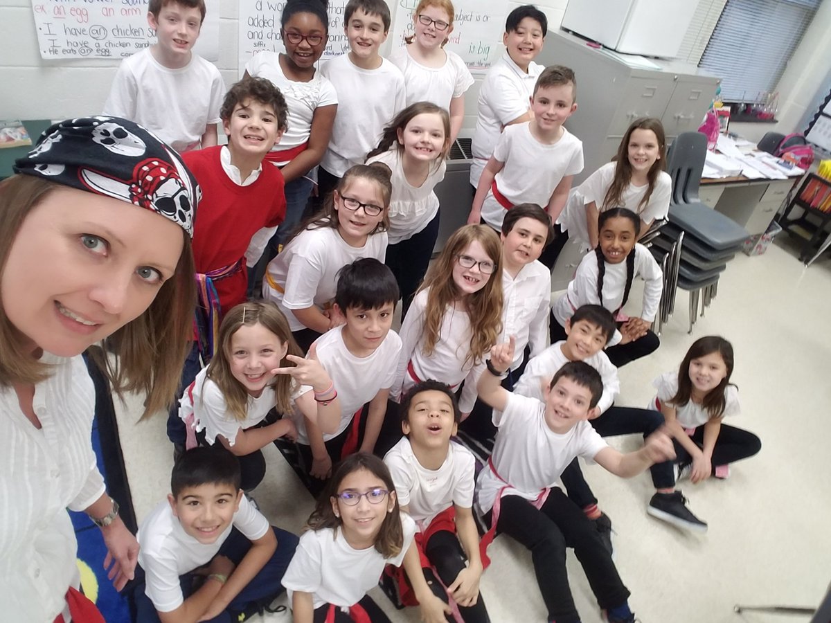 Ready for the third grade musical...Pirates