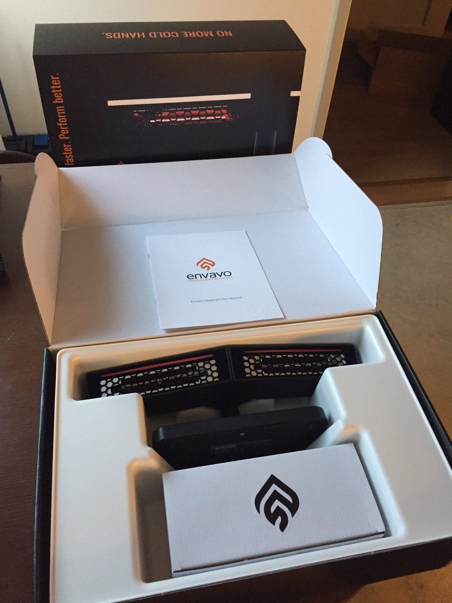 KochenDK's tweet image. Look what I recieved today..!! What an awesome piece of equipment..!! The @envavo Heatbuff !!