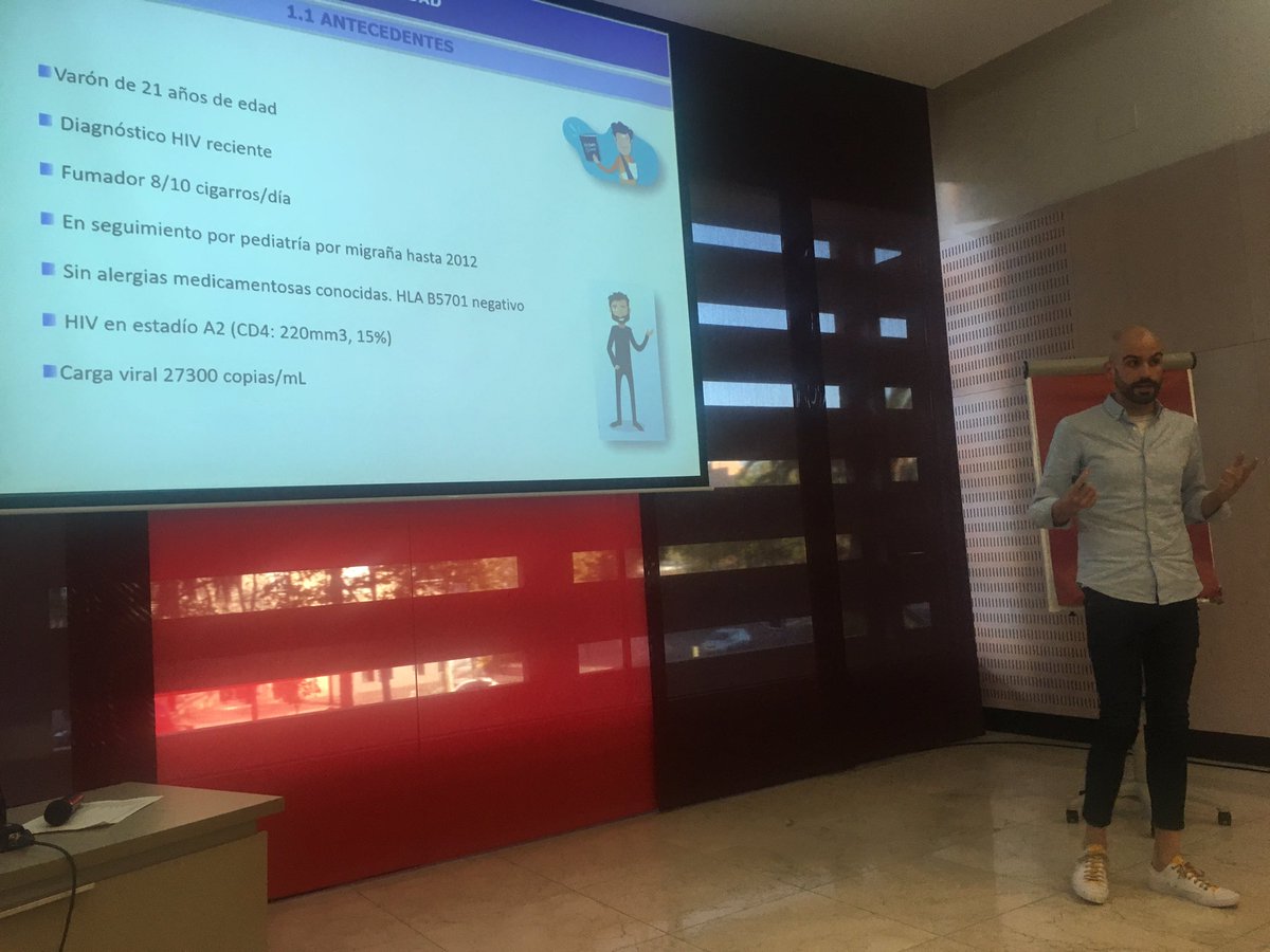 cpvfarvalme's tweet photo. @jorgedelestal nos presenta caso de interacción entre derivados ergotaminicos y cobicistat #12ccc https://t.co/t0HFzsragZ