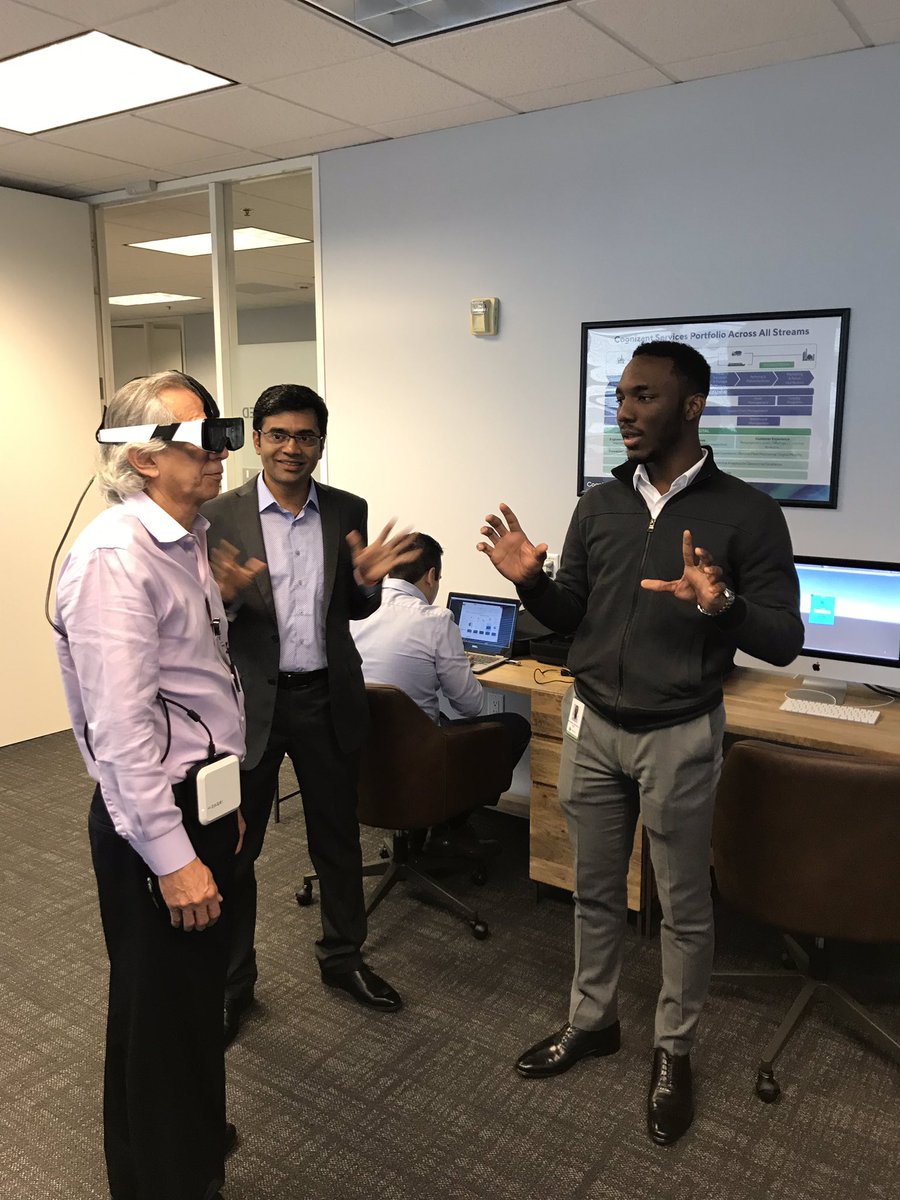 CognizantEvents's tweet photo. The Houston Innovation Lab Open House is underway, promoting Cognizant’s capabilities in the #Energy sector! #oilandgas #houstoninnovationlab #renewableenergy https://t.co/RPIlYsCBs6