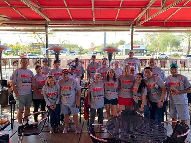 CkGrill's tweet photo. Early bird catches the worm... or a beer on the patio at CK’s for March Madness 🍻 we are open bright and early for all you sports fan who are ready to go at 9am for the games. Come on in and get a CK’s March Madness shirts and join our regular crew 🏀 
#marchmadness #basketba… https://t.co/0pcUV229H7