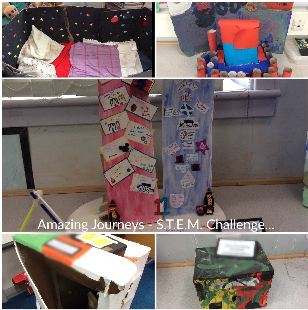 BalfronPrimary's tweet photo. Primary 7 were working on a S.T.E.M. challenge contest this week. They worked in S.T.E.M. teams and successfully created a model based on the theme
of 'Amazing Journeys.' #StirlingSTEM #BritishScienceWeek #stirlingloveslearning https://t.co/JS40AesFKV