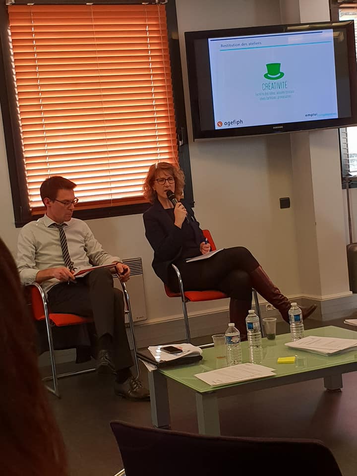 ROTH_CFECGC's tweet photo. @CFECGC engagée dans la concertation handicap. Pilotage @Agefiph_ et sur "commande" @s_cluzel, travaux sur engagement des employeurs, aménagement raisonnable, prise en compte du handicap dans le dialogue social, référents handicaps. Des échanges riches et une organisation au top. https://t.co/CDHHEGaUbt