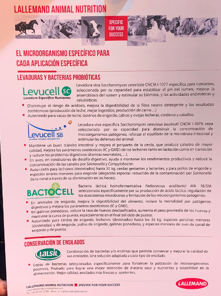 PandaAgricultur's tweet photo. Algunas empresas interesantes (III) de nuestra visita al #Figan en Zaragoza #Rotecna #SemenCardona #Lallemand #Levaduras #Ganaderia https://t.co/XBwBjvM9qv