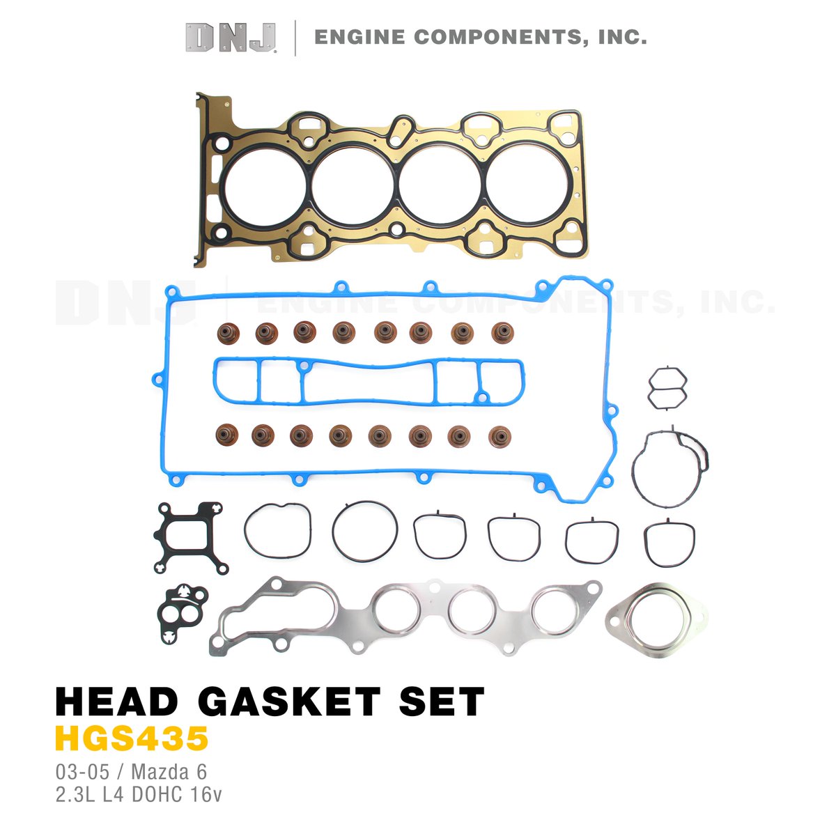 dnjcomponents's tweet photo. Head Gasket Set for 03-05 Mazda 6 2.3L DOHC ‍🔧

#mazda #6 #engine #carparts #autoparts #headgasket #engineparts #gasket #cars #car #mechanic https://t.co/yod2vMR3dw