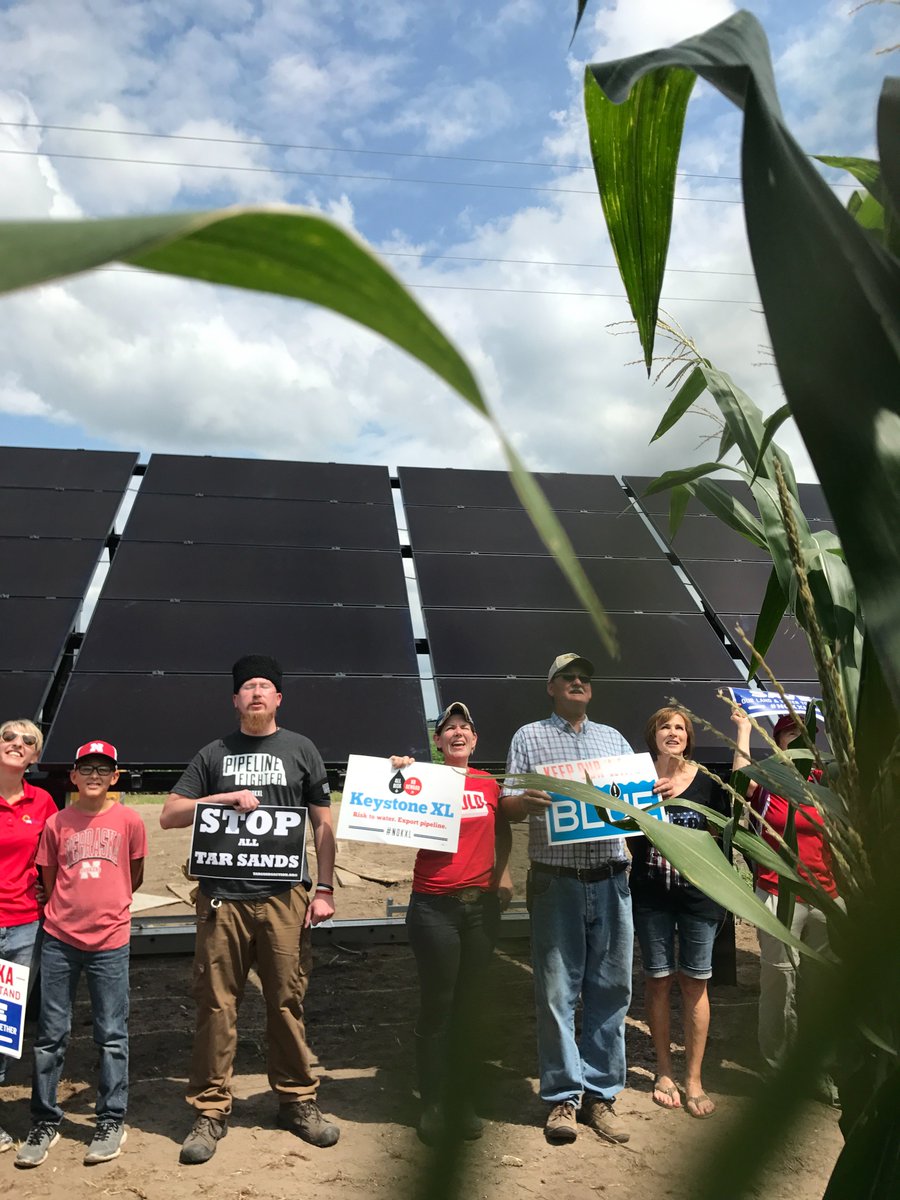 janekleeb's tweet photo. Any #2020 Dem Presidential candidates that want to offset carbon from travel, @BoldNebraska #SolarXL project is perfect! We install solar projects INSIDE proposed KXL pipeline route that powers family farms and ranches. We also partner with Tribal Nations. https://t.co/VrLcSqmWw1 https://t.co/PMow0V2Ns5