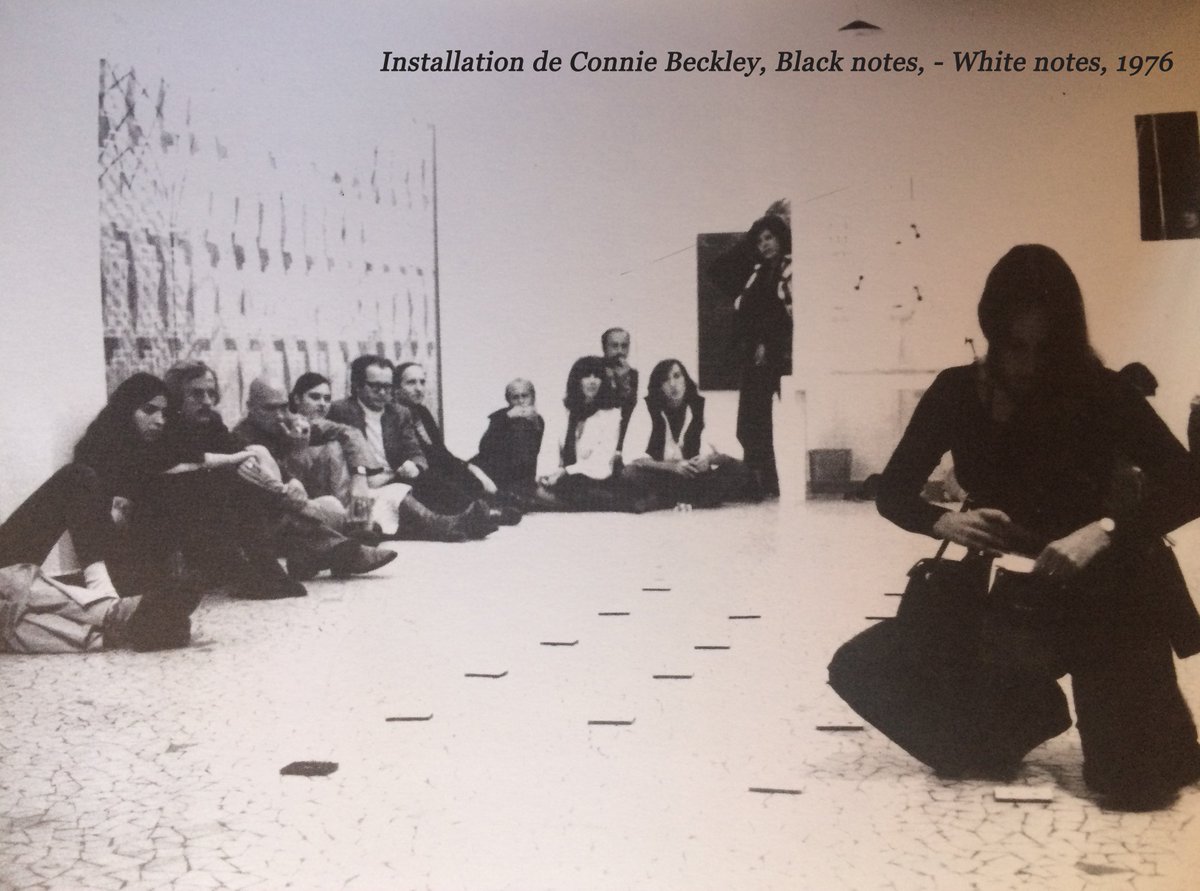 We have exhibited living « Women » Artists since 1976 not because they were ‘women’ but because they were good artists
#patsteir #rosemariecastoro #michellestuart #evesonneman #conniebeckley #françoisevergier #monikabaumgarten #meretoppenheim and more...