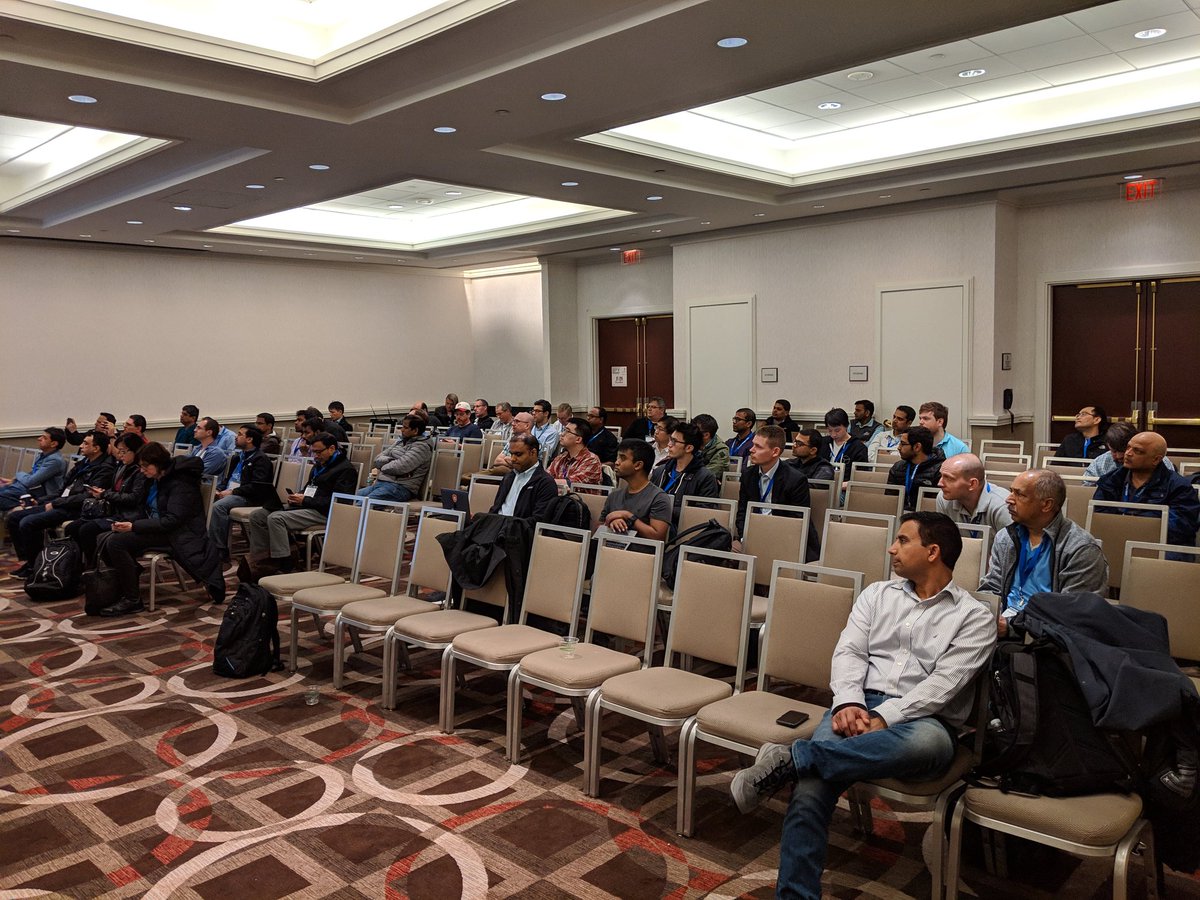 karthikr's tweet image. Lots of interest in the #YugaByte DB distributed #PostgreSQL - our own Mihnea talking about YSQL. #postgresconf 2019 NYC