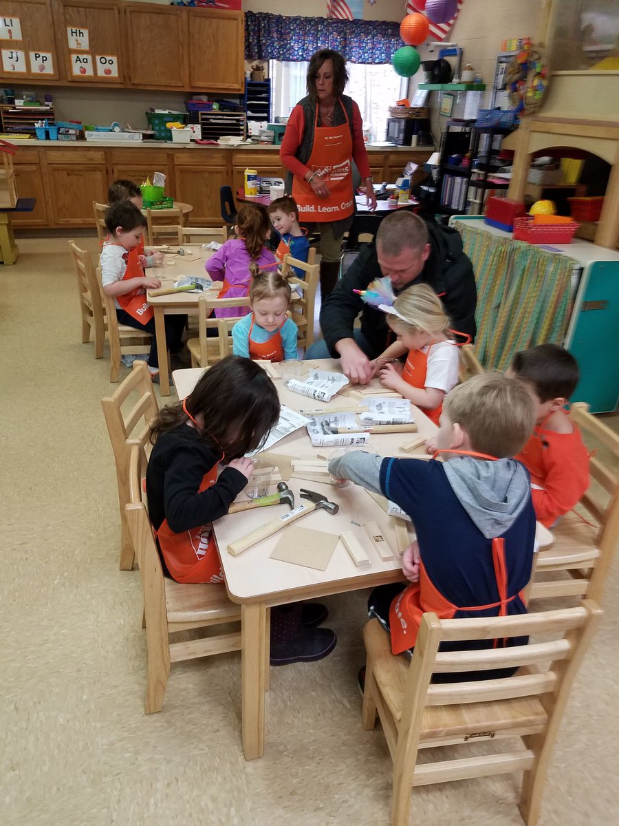 DetzlerSteve's tweet photo. HOME DEPOT KIDS WORKSHOP  2 GLASSES TODAY AT GLADWIN  CO-OP https://t.co/9mD7LE4pyL
