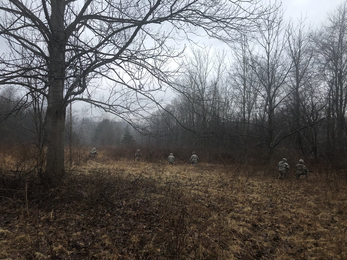 cleveland_rotc's tweet photo. Wolfpack Army ROTC Cadets conducted a Defense in Depth this morning, including Call For Fire and CASEVAC. Lessons learned everywhere, but this was a good sign!!! #campbound #tactics #howtomaketoast #boldwarriorbrigade #cleveland #canton #ohio #parmaohio #lorainohio https://t.co/crezVK5OU8