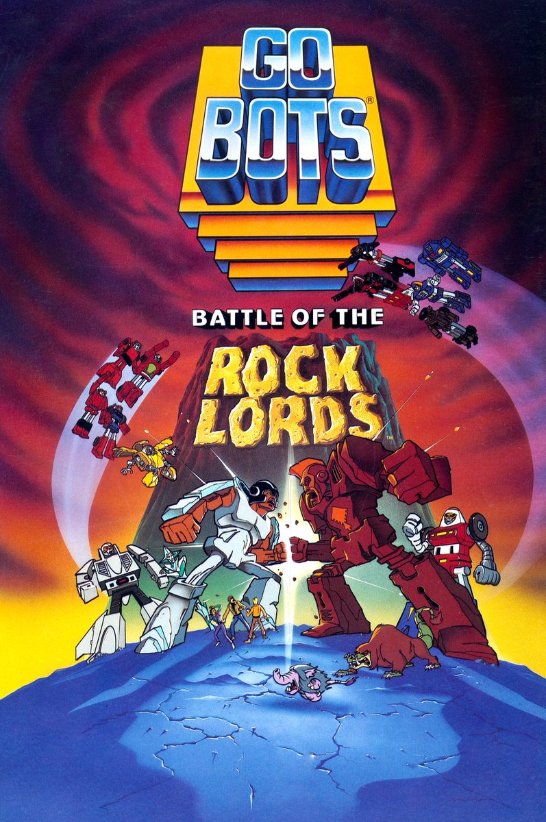 GOBOTS BATTLE OF ROCK LORDS Movie POSTER 27x40 