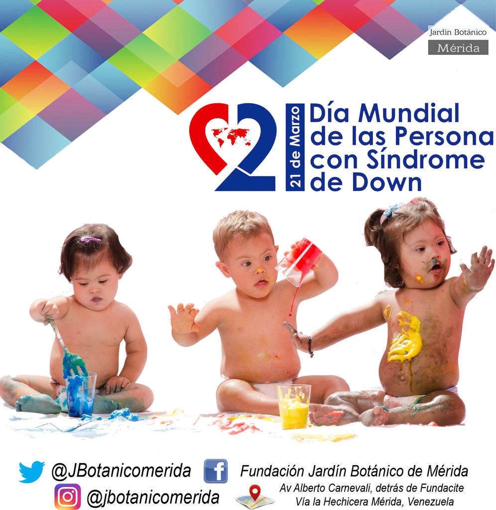 Hoy es un día muy especial, En el año 2012 La Asamblea General de las Naciones Unidas designo que cada 21 de Marzo se conmemora El Día Mundial de las Personas con Síndrome de Down 😍♥🎈