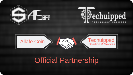 techuipped's tweet photo. We are happy to announce a partnership with AllSafe Coin as official developer. We are hoping for a great experience with them! 😊 https://t.co/QNTNPxe2RW https://t.co/dnKv1Zav6X