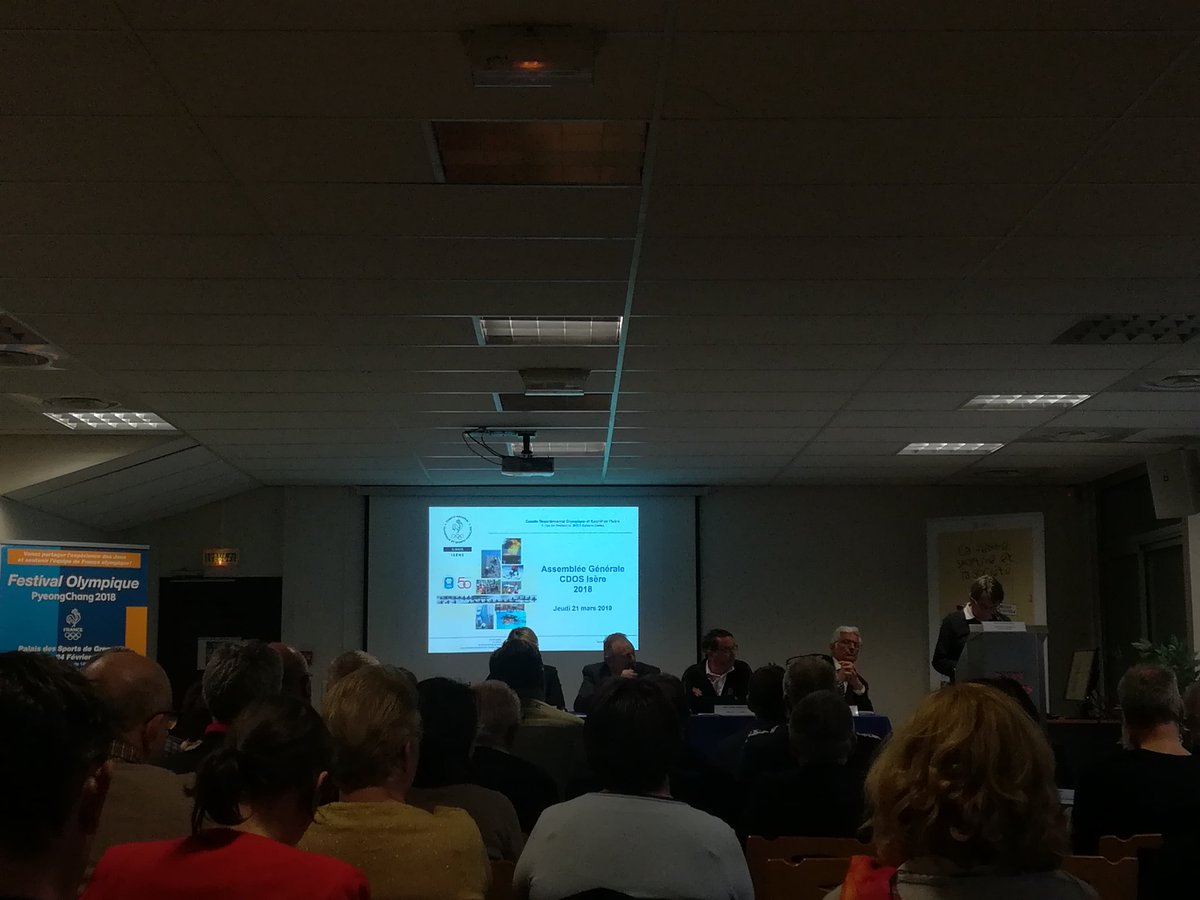 CDOS38's tweet image. L'Assemblée Générale du @CDOS38 vient de commencer !
#AG #CDOS38 #sport #isere #Grenoble