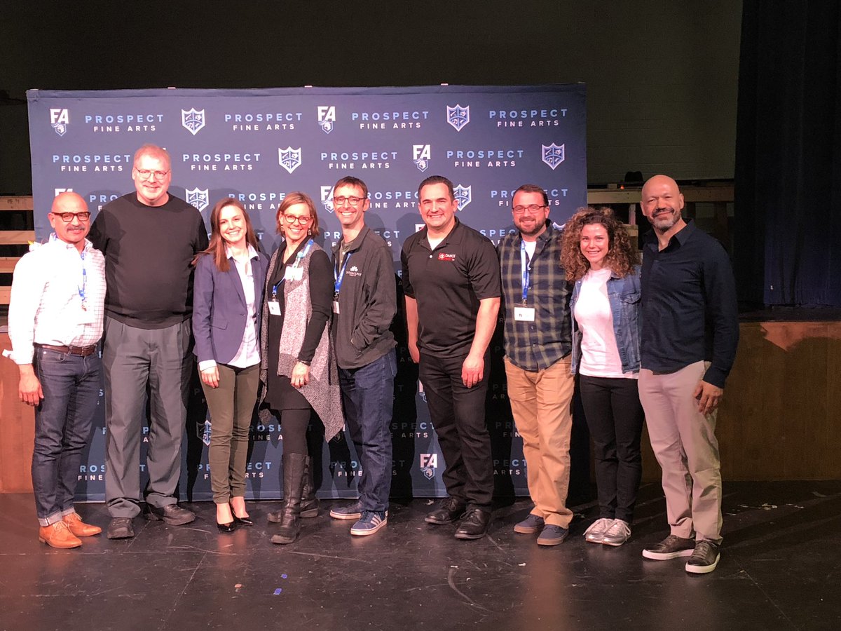 PHSFineArt's tweet image. So thankful to the amazing professionals who came out and spoke to our @KnightsofPHS performing arts students today for our Performing Art Career Pathway. @District214