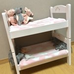 IKEAのドールベッドを二段ベッドに改造!可愛くできたと思ったらまさかの展開!