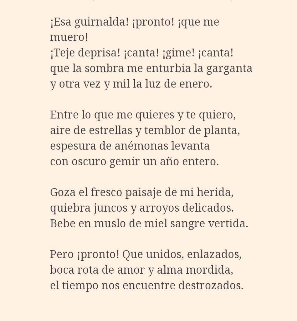 Sollozos Adulto Convencional Señorita Pasternak on Twitter: ""Soneto de la Guirnalda de Rosas" (Sonetos del Amor Oscuro, Federico García Lorca) #DíaMundialdelaPoesía https://t.co/L6k3M5rKNy" / Twitter Sollozos Adulto Convencional Señorita Pasternak on Twitter: ""Soneto de la Guirnalda de Rosas" (Sonetos del Amor Oscuro, Federico García Lorca) #DíaMundialdelaPoesía https://t.co/L6k3M5rKNy" / Twitter