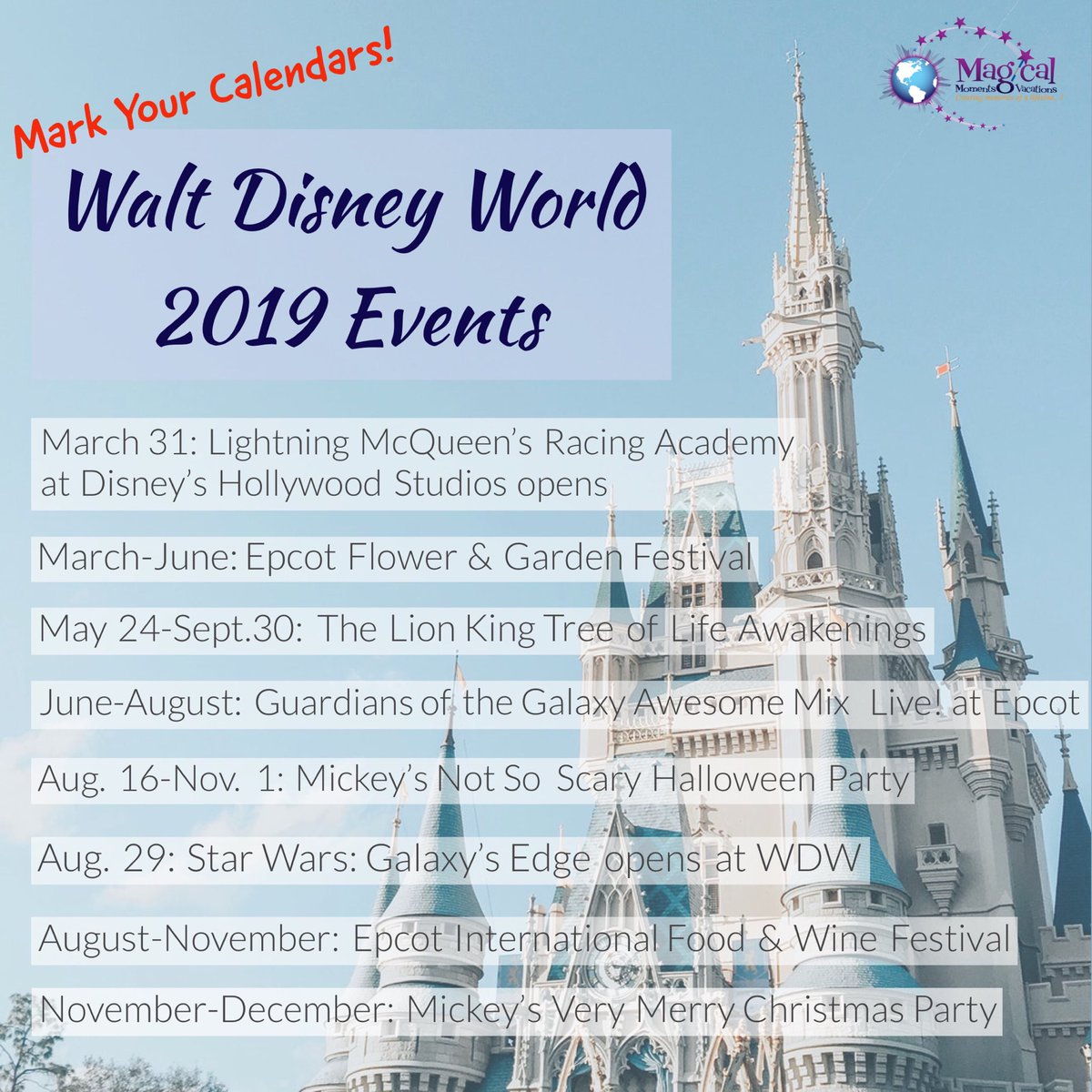 ThatDisFamily's tweet image. Need a handy calendar for all your #mustdoDisney this year? 😄