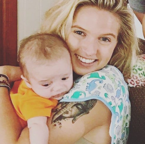 Justice4Livi's tweet photo. Here is Olivia Red with my youngest.  She loved life and it was taken from her at the age of 20 by a drunk driver.  She would've been an amazing mother.  #livred #dontdrinkanddrive https://t.co/7yWyT939zj