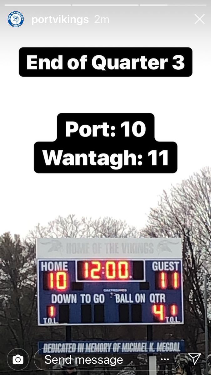 PWLAX1's tweet photo. Start of the 4th qtr. Lets go Port!!! https://t.co/cOQtbIS0IB