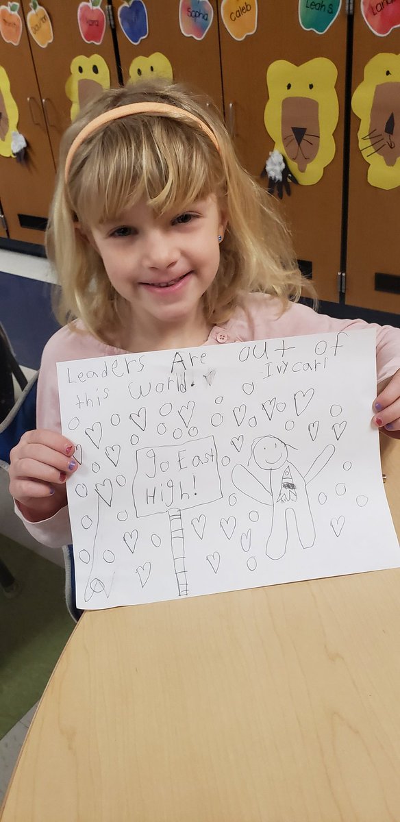 mrs_anderton's tweet photo. Helped out with Jr Lighthouse this morning. Mrs. Styer helped us to prepare for Leadership Day! Thanks for the treats! @AndreaStyer! #7habits #focusedkids https://t.co/9Drh3KABgK