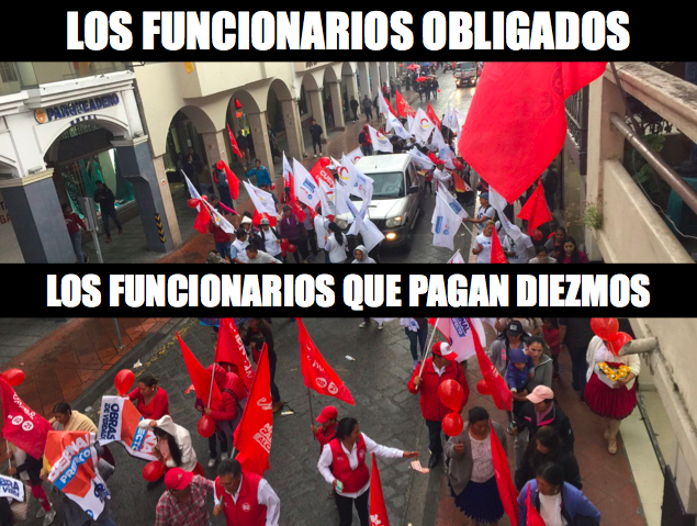 MorlacoCorrupto's tweet photo. El @MunicipioCuenca , hacienda de Marcelo Cabrera, se divide en:
🔴LOS FAMILIARES DE CABRERA.
🔴LOS FUNCIONARIOS A LOS QUE COBRAN DIEZMOS
🔴LOS FUNCIONARIOS OBLIGADOS A HACER 
CAMPAÑA

¡Cabrera NUNCA MÁS! #CuencaNoVaBien https://t.co/UZ67ryrGaW